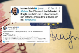 A Palermo &egrave; un Salvini per tutte le stagioni: &laquo;Draghi resti premier, sto con l'Economist&raquo;
