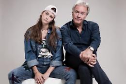 A Lavello Partenza in salita, con Corrado tedeschi e sua figlia Camilla