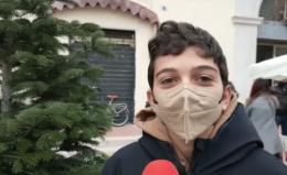 Potito padrino dei 39 nuovi nati a Stornarella nel 2021 per cui l'amministrazione ha piantato un albero