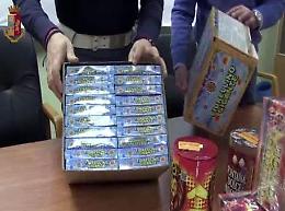 Botti: maxi sequestro da 60 kg a Potenza. Denunciato un commerciante cinese
