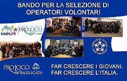 Opportunità per i giovani lucani: disponibili 109 posti di Servizio Civile Universale presso le Pro Loco Unpli della Basilicata