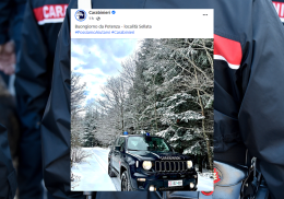 «Buongiorno da Potenza», gli account social ufficiali dei Carabinieri celebrano la Basilicata