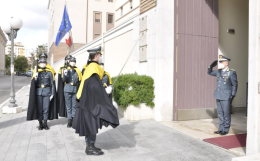Il comandante generale della GdF, Zafarana, a Foggia accende di elogi le Fiamme Gialle di Capitanata per il lavoro svolto