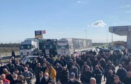 Tensione alle stelle per la protesta degli autotrasportatori contro il caro carburante: nel Foggiano finisce a coltellate