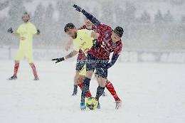 La neve scende in campo e batte Avellino e Campobasso
