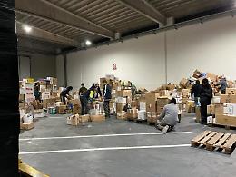 Associazione Italo Ucraina di Puglia e Basilicata, è tutto pronto per la partenza del materiale raccolto