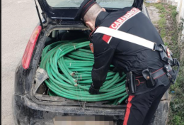 Un rumeno della provincia di Foggia spegne la zona industriale di Melfi rubando cavi elettrici, i Carabinieri lo acciuffano