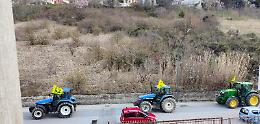 Potenza invasa dai trattori di Coldiretti: caro energia e costi di produzione alle stelle, monta la protesta 