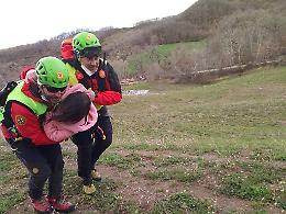 Ritrovata Nicole, la bimba di 5 anni scomparsa a Sant'Angelo Limosano: per lei in volo anche droni con ricerca del calore