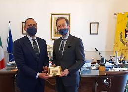 L’ambasciatore tedesco Viktor Elbling a Potenza, l'incontro con il sindaco Guarente
