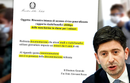 Mascherina a scuola? Incredibile: Speranza non sa il perchè e neppure il ministero della Salute