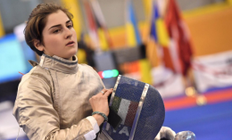 La foggiana Martina Criscio madrina del Grand Prix internazionale di scherma a Padova