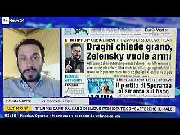 Draghi chiede grano, Zelensky vuole armi