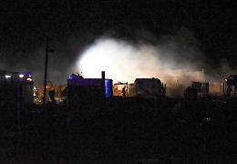 Ennesimo incendio nel ghetto migranti di Rignano Garganico, muore un gabbiano di 35 anni