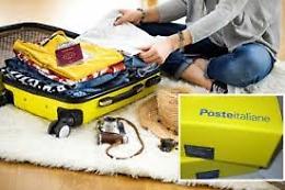 Per spedire le valigie nella località di destinazione tramite PC o Smartphone, con ritiro a domicilio oppure con consegna in Ufficio Postale