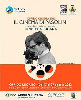 Oppido Lucano, tutto pronto per la mostra “Il cinema di Pasolini”

