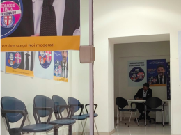 Cannizzaro inaugura il comitato elettorale: «Noi moderati, una casa per tutti i liberali»