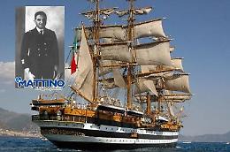 L'inchino della portaerei statunitense George H.W. Bush all'Amerigo Vespucci nata dal foggiano Francesco Rotundi: «Sei la nave più bella del mondo»