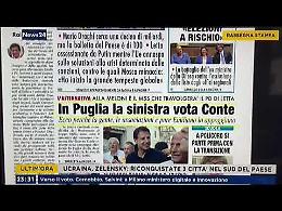 In Puglia la sinistra vota Conte