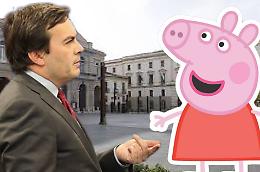 Se il paracadutato campano Amendola usa Peppa Pig per attaccare la destra