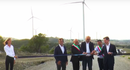 Latronico tiene a battesimo il parco eolico a Craco e rilancia la grande sfida sulle energie  rinnovabili