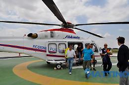 Si teme il peggio per l'elicottero dell'Alidaunia di Foggia in volo dalle Tremiti, con due bimbi a bordo: ricerche a terra anche dall'Aeronautica