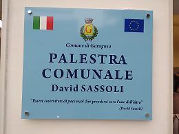 L'omaggio del Comune di Garaguso al compianto presidente del Parlamento Europeo David Sassoli
