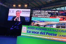 A Bergamo la 39esima assemblea annuale di Anci, Ferraris Ad del Gruppo Fs fa il punto e rilancia l'obiettivo di aumentare la disponibilità di infrastrutture