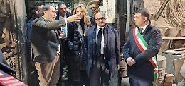 Per il ministro della Cultura Sangiuliano suona la campana dei ricordi nel Molise delle sue origini