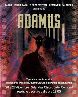 Salandra saluta il 2022 portando in scena un’inedita ed ispirata opera teatrale musicale, “Adamus”