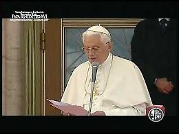 Papa Benedetto XVI a Casa Sollievo