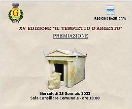 Garaguso: ecco la 15^ edizione del “Tempietto d’argento”