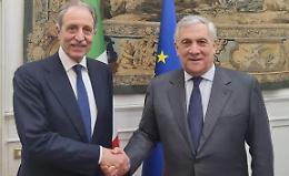 
Bardi incorona Tajani: «Saprà portare avanti al meglio l’eredità di Silvio Berlusconi»
