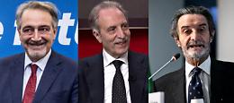 In Lombardia e Lazio le urne premiano il centrodestra. Bardi: "Modello di buongoverno"
