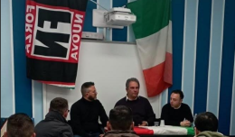 Forza Nuova riparte da San Severo, Fiore: "Siamo più vivi che mai, la sola opposizione al governo filoatlantico di Meloni"