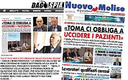 Pomicino su Dagospia squarcia il velo nazionale su «L'inferno di fuoco» della sanità molisana denunciato in tutti questi mesi da "Il Nuovo Molise" 