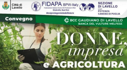 Lavello, la Fidapa propone un confroto su donne, impresa e agricoltura 