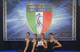 Rionero, brillante performance delle allieve del Fortunato ai campionati nazionali di danza sportiva