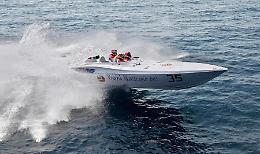 Sarà a Rodi Garganico la  tappa conclusiva della Venezia-Montecarlo di motonautica: in gara anche Alberto Tomba e Kristian Ghedina