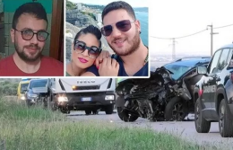 Al Palazzetto dello sport di Ariano Irpino i funerali dei tre giovani motociclisti falciati vicino Troia