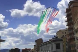 Potenza, arrivano le Frecce tricolori: ecco il percorso sulla città