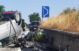 Sulla Potenza - Melfi l'ennesimo incidente. Bilancio pesante: due morti e un ferito grave
