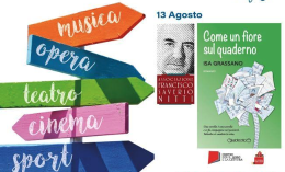 A Melfi "Come un fiore sul quaderno" di Isa Grassano, domenica la presentazione