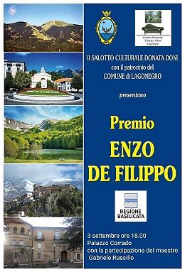 A Lagonegro la decima edizione del premio Enzo De Filippo 