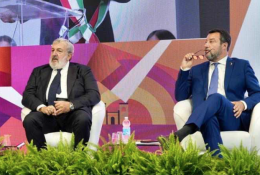 Emiliano apre a Salvini il Ponte sullo Stretto: «Può lavorarci l'Ilva»