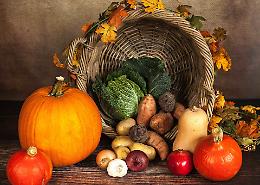 Siamo arrivati alla frutta, ma anche alla verdura: quella buona d'autunno, però