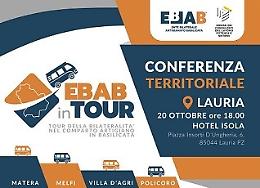 Dopo Matera, Melfi, Villa d’Agri e Policoro l'Ebab in tour fa tappa a Lauria 
