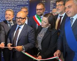Il ministro Sangiuliano a Matera per inaugurare la mostra "Futurismo Italiano. Il contributo del Mezzogiorno"