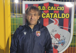 Eccellenza, mister Natale carica il San Cataldo per il match con il Brienza: «Abbiamo grandi motivazioni»
