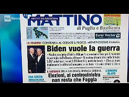 Gaza, Biden vuole la guerra. Elezioni, al centrosinistra non resta che Foggia